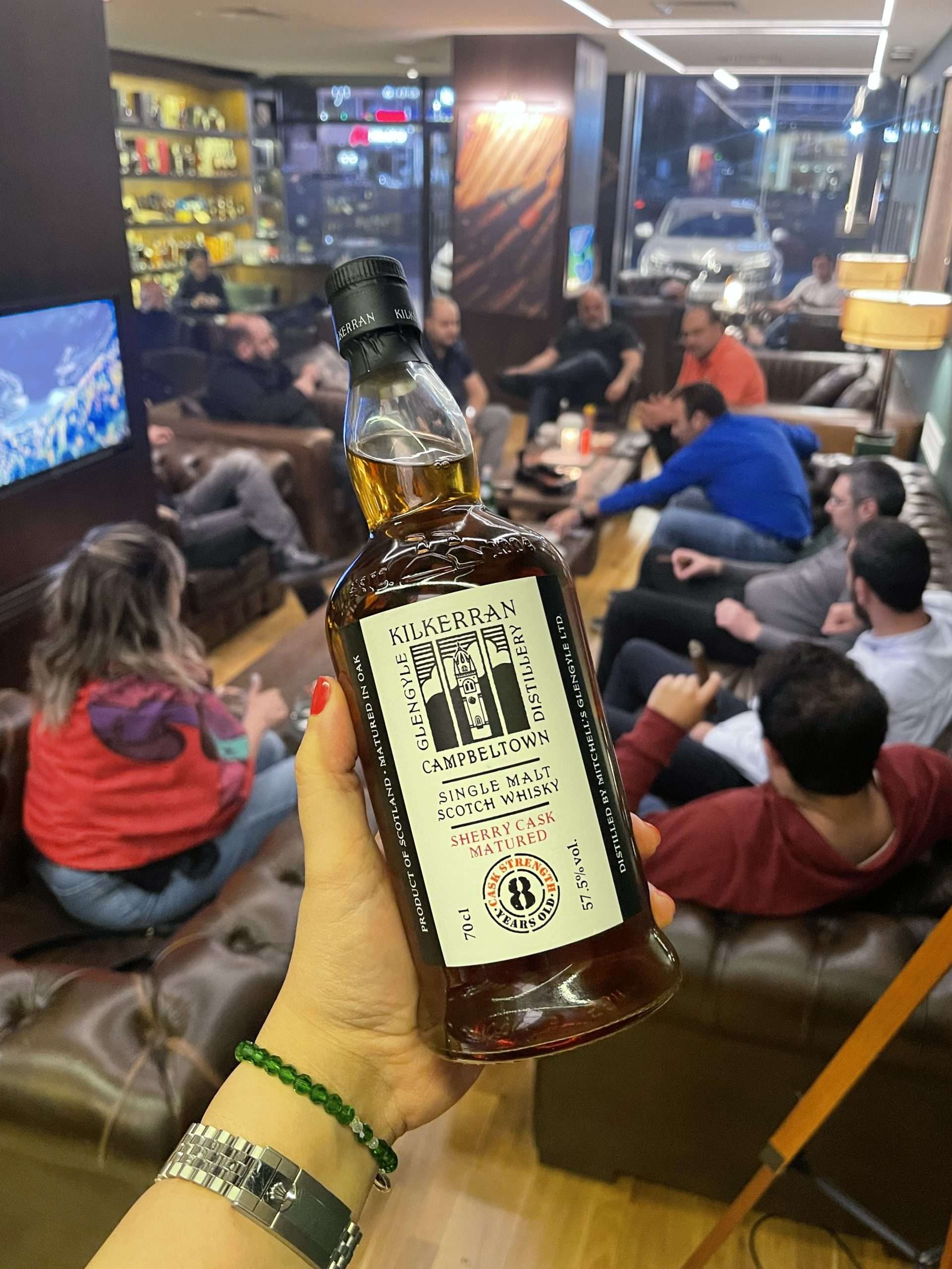 Kilkerran Sherry Cask Whisky Tasting at Club Mareva Beirut with the Mareva Malt Mavericks