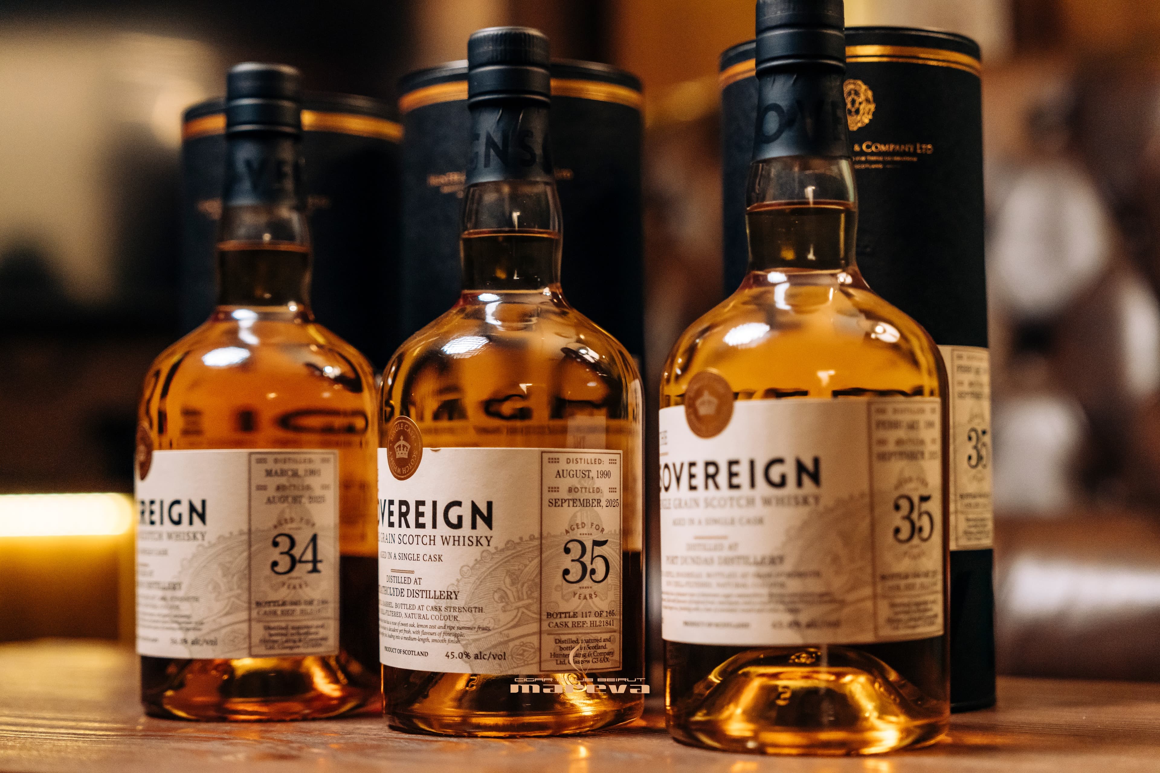 A Mystery Tasting at Club Mareva Beirut with The Sovereign by Hunter Laing