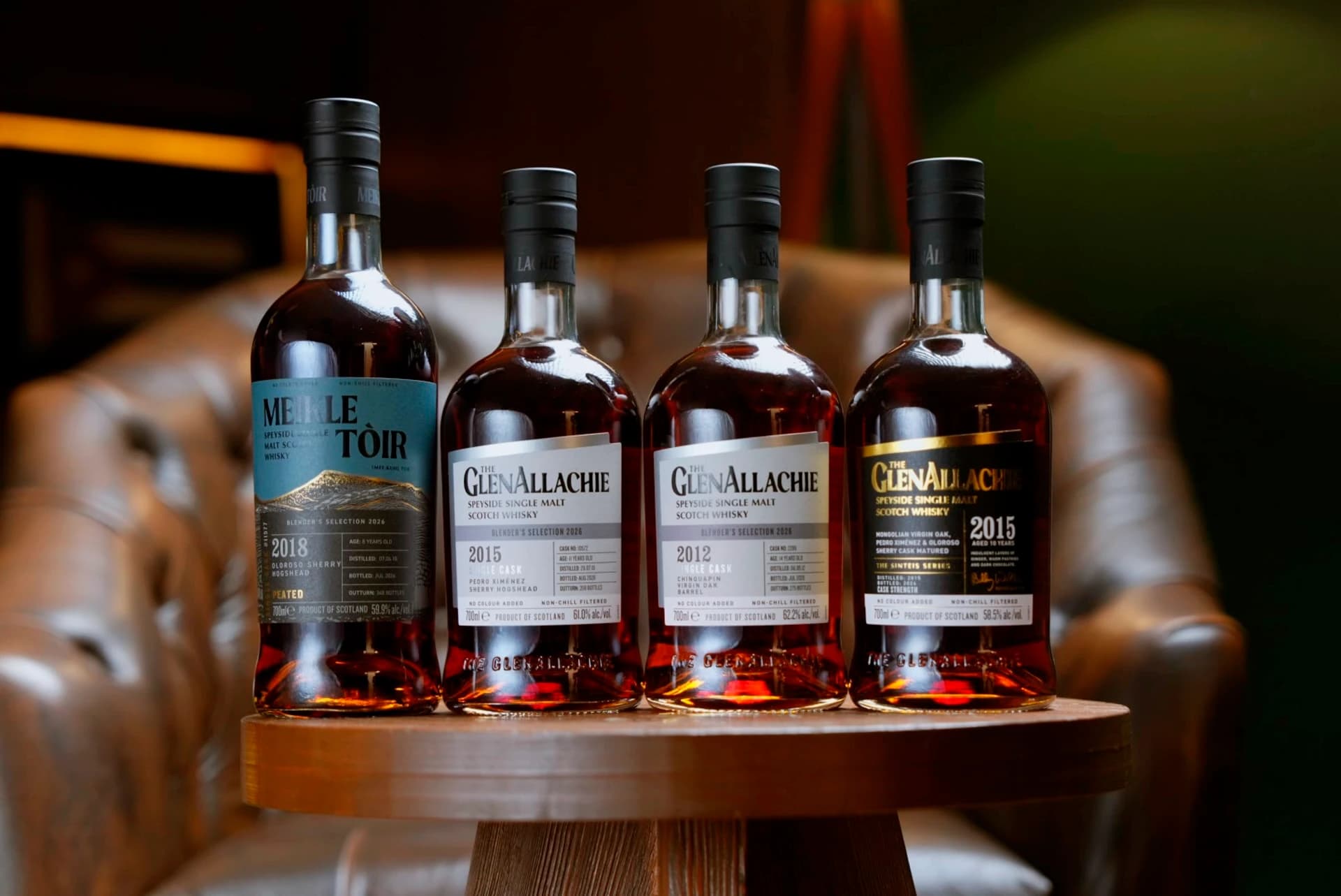 The GlenAllachie & Meikle Toir Whisky Tasting