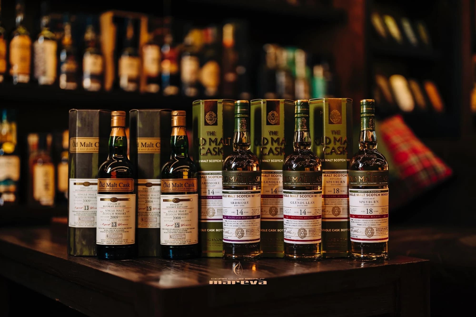 The Old Malt Cask Tasting at Club Mareva Beirut